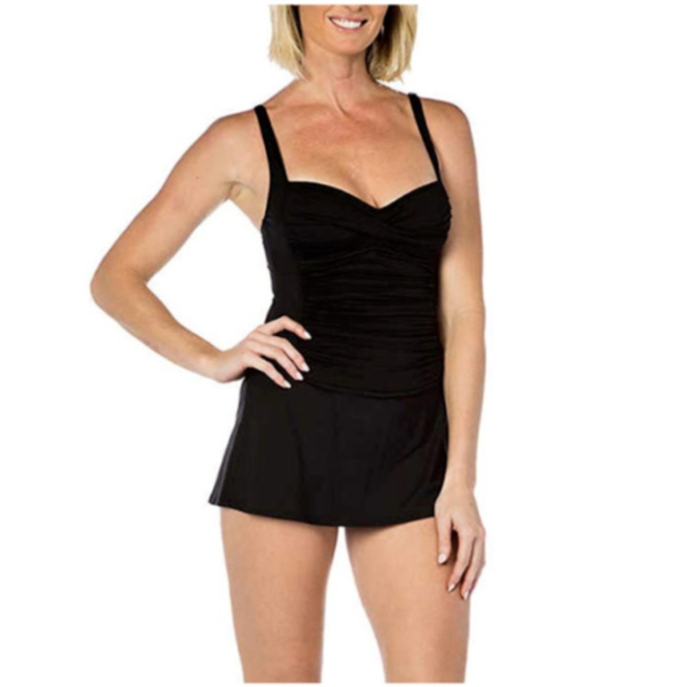 Rose Marie Reid Ladies' Swim Dress Skirted Bottom - Picture 1 of 3